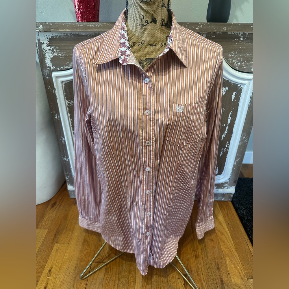 Ladies XXL Cinch Western Shirt